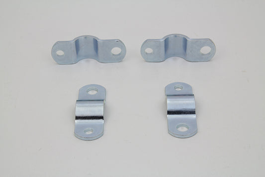 HARLEY Windshield Strap Set Zinc Fits 1936-1940 EL, 1936-1952 WL, 1936-1957 G, 1937-1948 UL,