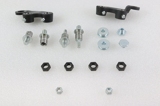 HARLEY Spring Fork Rocker Set Black fits 1937-1939 UL, 1930-1936 VL, 1936-1939 EL,