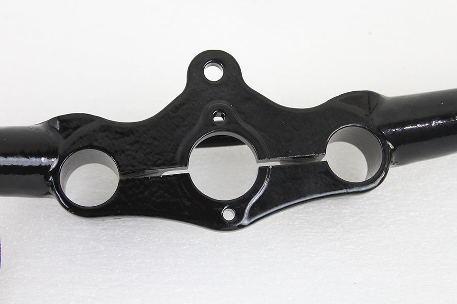 HARLEY Spring Fork Handlebar Assembly Black fits 1936-1941 W, 1936-1941 EL,