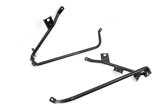 HARLEY Saddlebag Guard Set Black Fits 2009-2013 FLT,