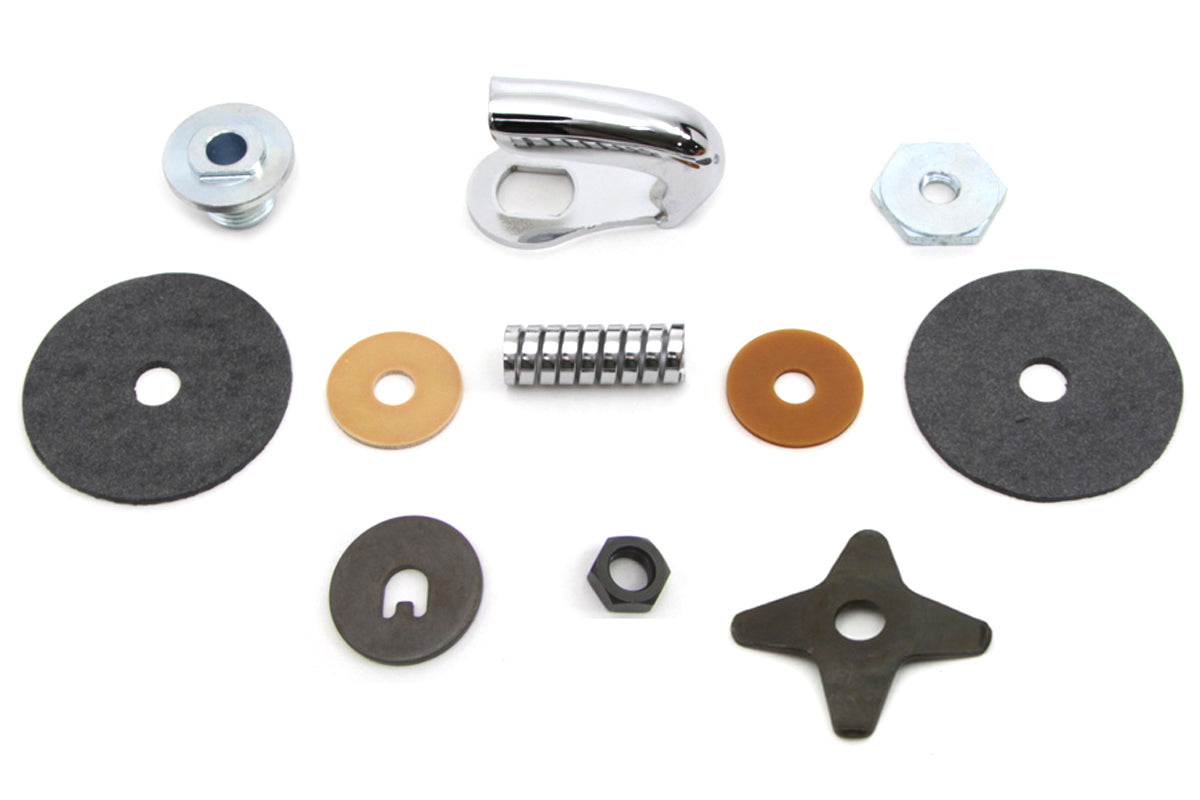 HARLEY Spring Fork Steering Damper Kit fits 1942-1957 G, 1942-1948 FL, 1942-1952 EL, 1942-1952 W, 1942-1952 U,
