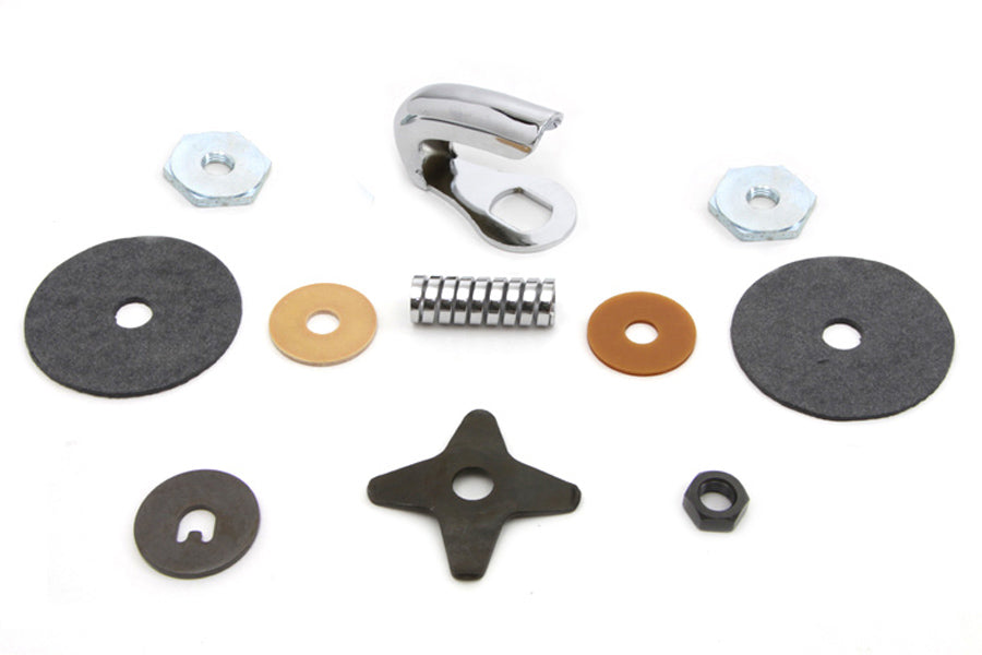 HARLEY Spring Fork Steering Damper Kit fits 1942-1957 G, 1942-1948 FL, 1942-1952 EL, 1942-1952 W, 1942-1952 U,
