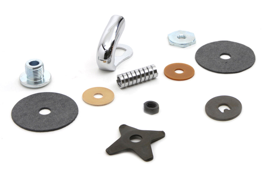 HARLEY Spring Fork Steering Damper Kit fits 1942-1957 G, 1942-1948 FL, 1942-1952 EL, 1942-1952 W, 1942-1952 U,