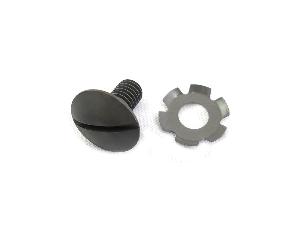 HARLEY Parkerized Pivot Lever Screw and Spring Set fits 1936-1940 EL, 1930-1940 W,