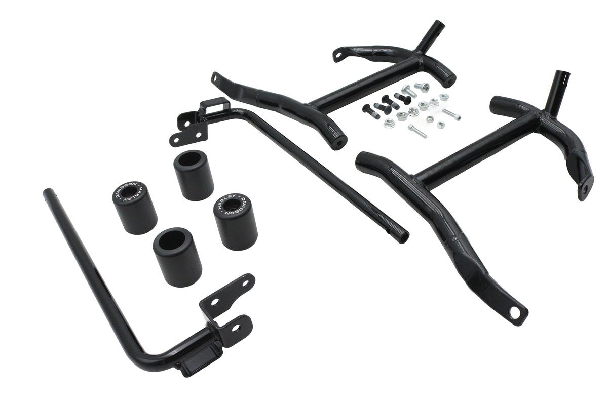 HARLEY OE Saddlebag Guard Kit Gloss Black FLH* 2023 & UP