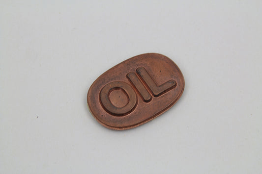HARLEY 45 inch Oil Tank Emblem Fits 1936-1973 G, 1936-1952 W,