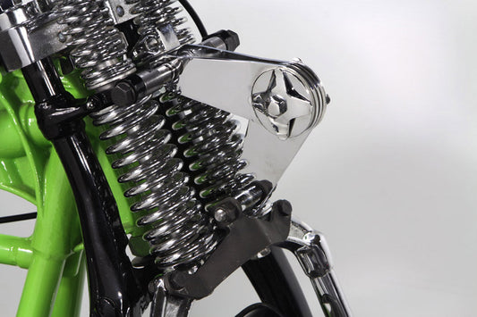 HARLEY Scissor Spring Fork Steering Damper Kit fits 1945-1948 FL, 1945-1948 UL, 1945-1952 WL, 1945-1957 G,