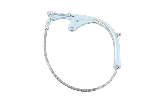HARLEY 45 inch W Clutch Cable Assembly Zinc Plated Fits 1941-1946 W, 1941-1946 G,