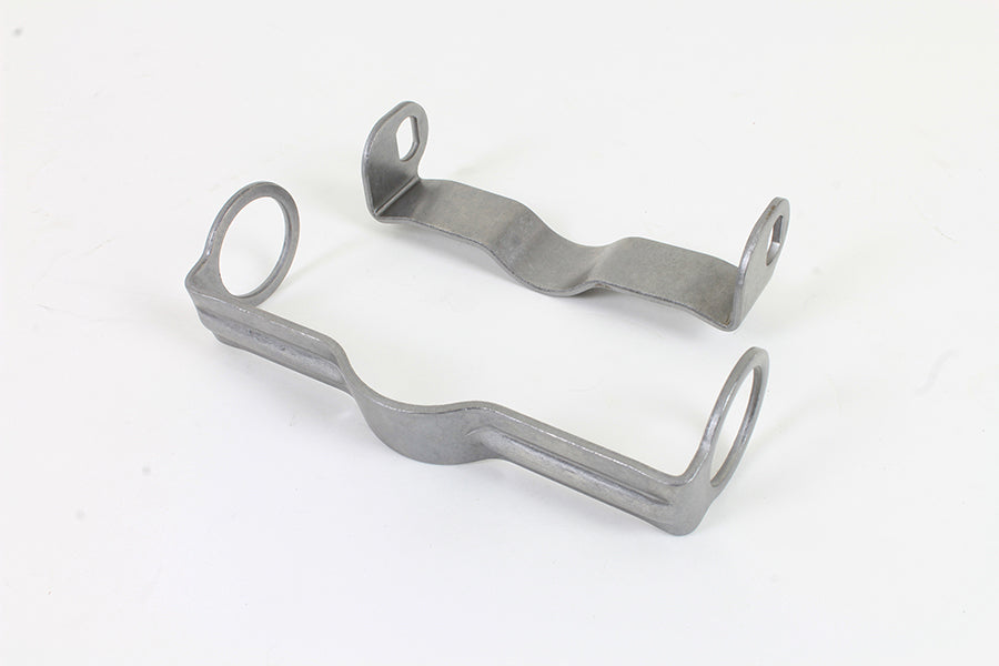 HARLEY Raw Spring Fork Shock Bracket Set fits 1936-1948 EL, 1936-1952 W, 1941-1948 FL, 1941-1957 G,