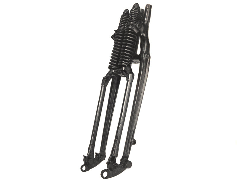 HARLEY VL 1 inch Spring Fork Assembly Black fits 1936-1952 EL, 1941-1957 FL, 1930-1936 VL,