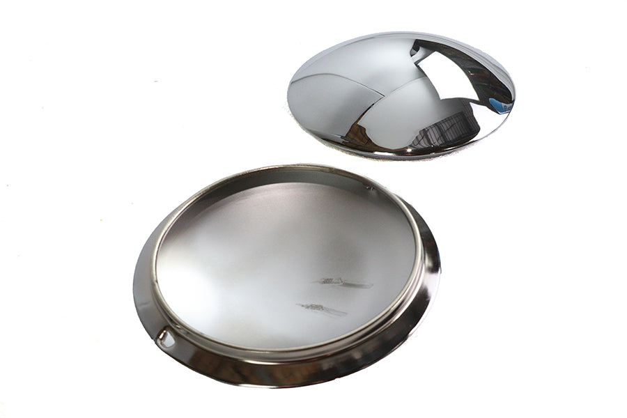 HARLEY Servi-Car Rear Hubcap Set fits 1951-1973 G,