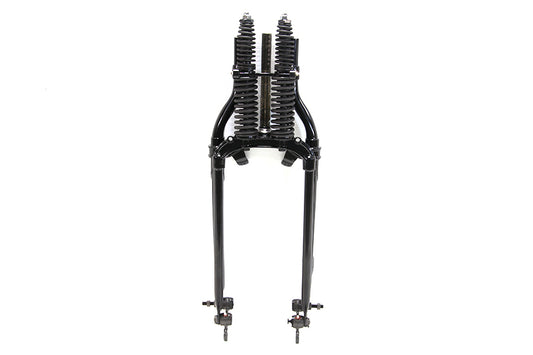 HARLEY 18 inch Inline Spring Fork Assembly Black Fits 1936-1952 WL,