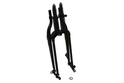 HARLEY 18 inch Spring Fork Assembly Black Fits 1941-1957 G,
