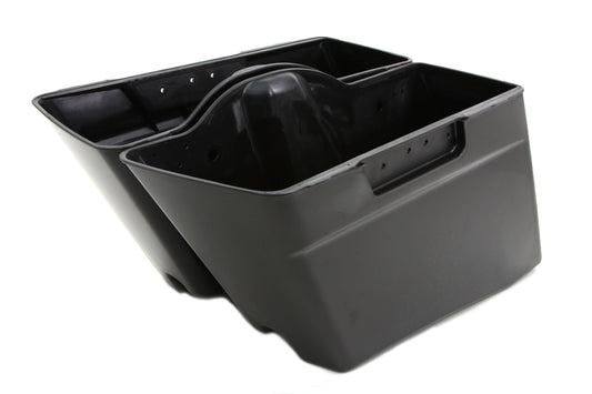HARLEY Custom Stretch Saddlebag Bottom Set Fits 1993-2013 FLT, 1993-2013 FLHT,