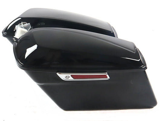 HARLEY Saddlebag Kit Black Fits 1993-2013 FLT,