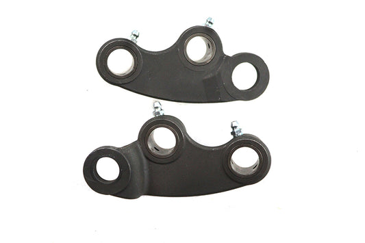 HARLEY Spring Fork Rocker Set Black fits 1936-1939 EL, 1937-1939 UL, 1930-1936 VL,