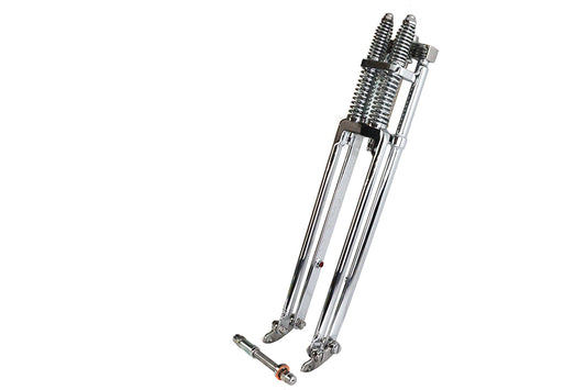 HARLEY D+D Narrow Spring Fork Assembly Chrome 21 inch Fits 0- Custom, application