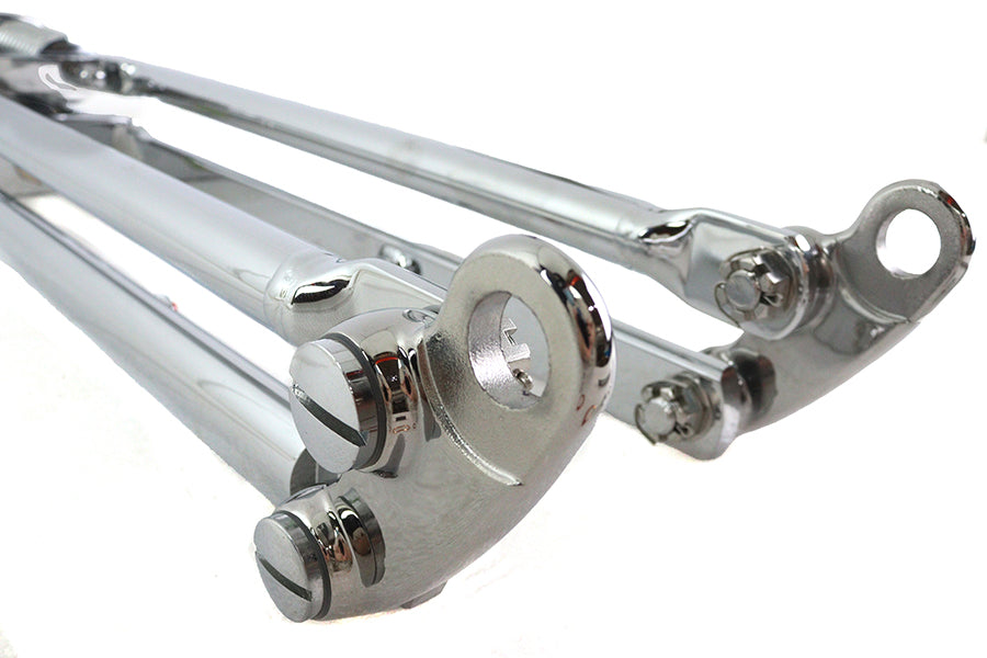 HARLEY D+D Narrow Spring Fork Assembly Chrome 21 inch fits 0- Custom, application