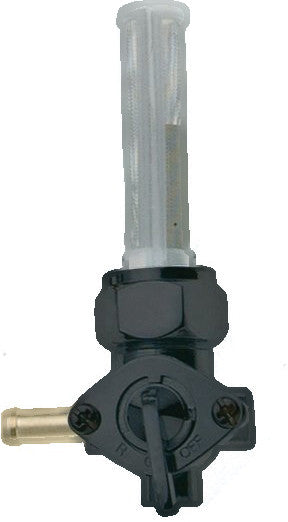 HARLEY HARDDRIVE PETCOCK 13/16" BUNG LEFT SPIGOT BLACK 11402
