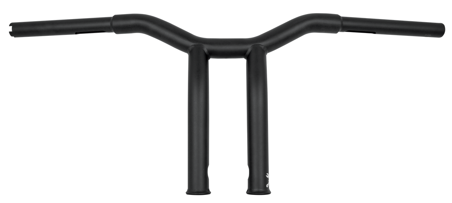 HARLEY BURLY BRAND DOMINATOR RAKED BAR 10" 1.25" MATTE BLACK B12-6051SB