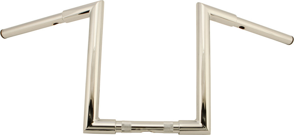 HARLEY HARDDRIVE H-BAR Z-BAR 1 1/4" CABLE 12" RISE CHROME 21-356