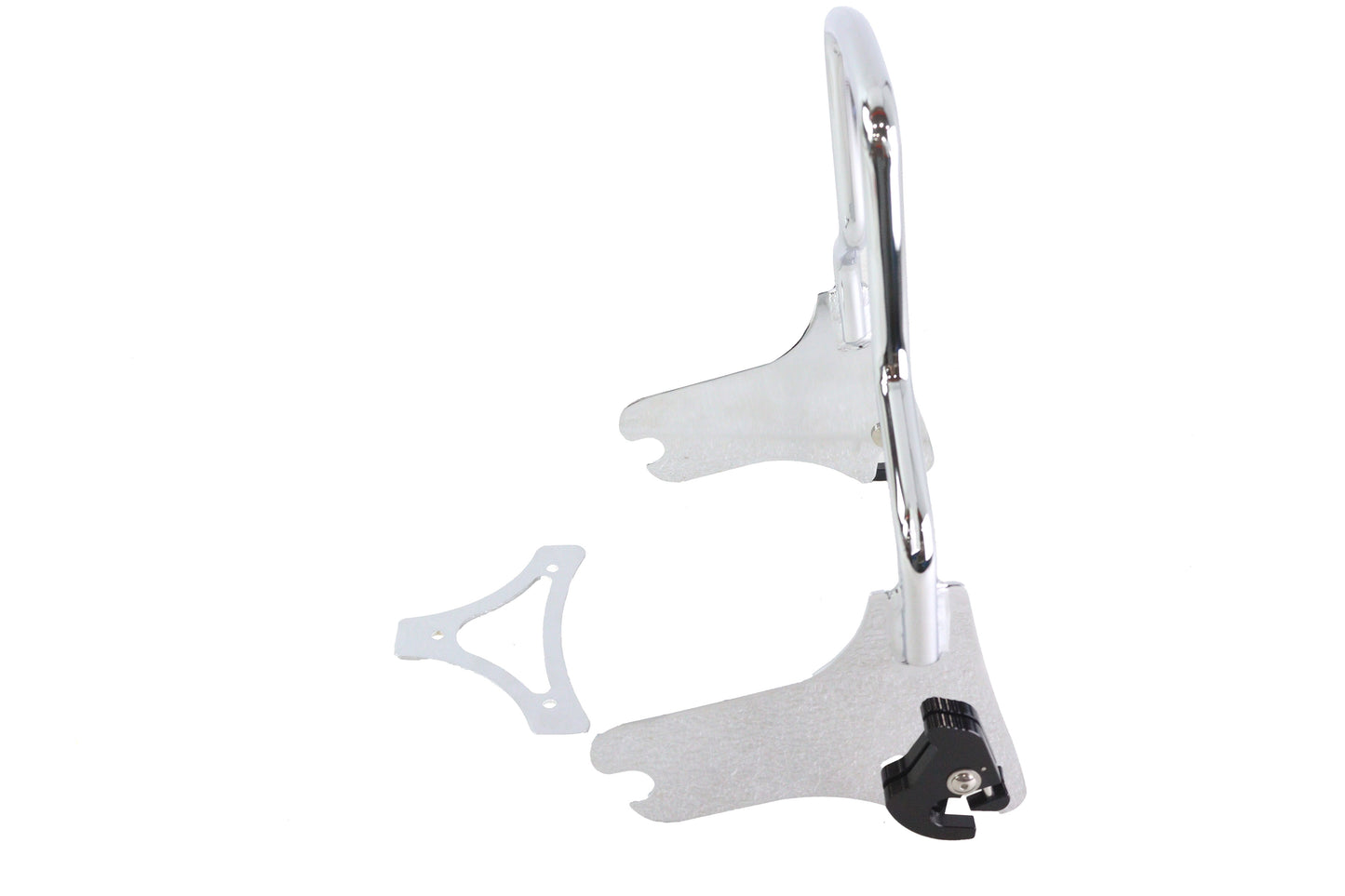 HARLEY 12-3/4 inch Detachable Sissy Bar Chrome fits 1997-2008 FLHR, models equipped with required Docking Kits 1997-2008 FLHT, models equipped with r