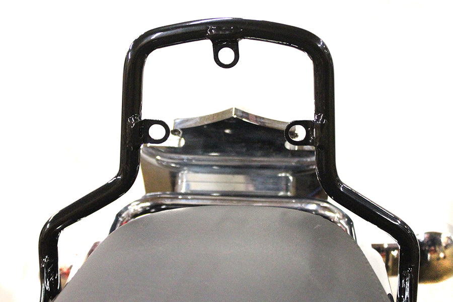 HARLEY 12-3/4 inch Detachable Sissy Bar Black fits 1997-2008 FLHR, models equipped with required Docking Kits 1997-2008 FLHT, models equipped with re