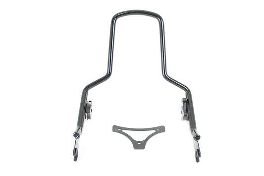 HARLEY Standard Detachable Sissy Bar Black Fits 2009-UP FLT,