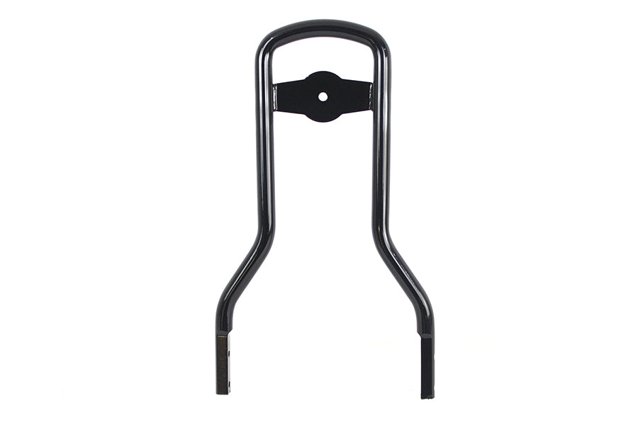 HARLEY 14-1/2 inch Mini Medallion Style Sissy Bar Upright Black fits 2004-2022 XL, 2006-2017 FXD, except FXDF, FXDFSE2, 2010 FXDWG models 1984-2017