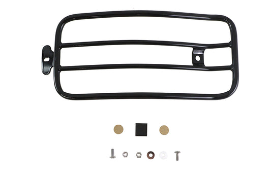 HARLEY 7 inch Solo Luggage Rack Black Fits 2018-2020 FLSL,