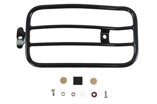 HARLEY 7 inch Solo Luggage Rack Black Fits 2018-2020 FXLR,