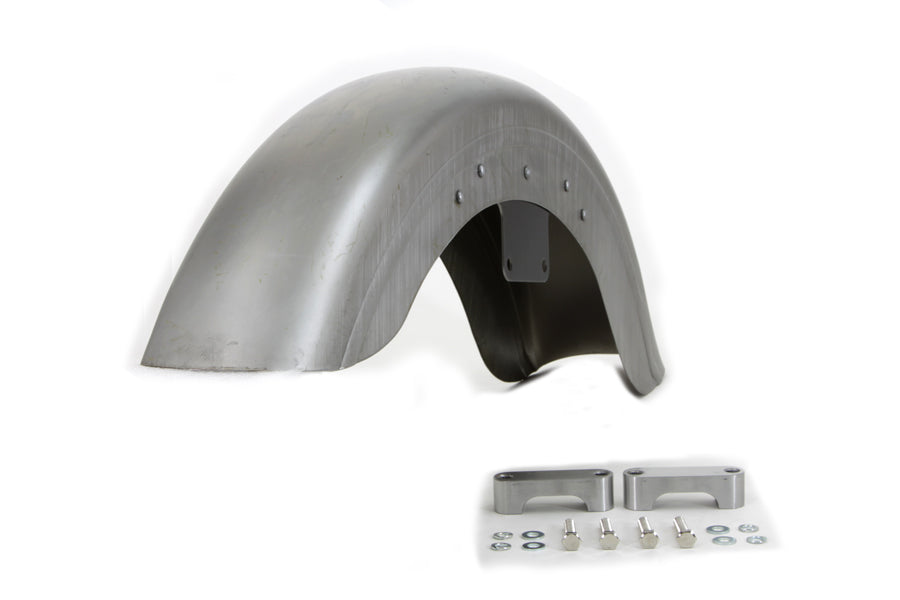 HARLEY Front Fender Raw With Bracket fits 1980-1985 FXWG, 1980-1984 FXWG, 1991-2005 FXDWG, 1984-2016 FXST,