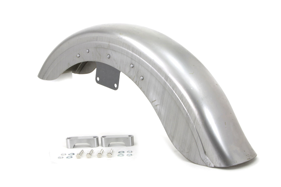 HARLEY Front Fender Raw With Bracket fits 1980-1985 FXWG, 1980-1984 FXWG, 1991-2005 FXDWG, 1984-2016 FXST,