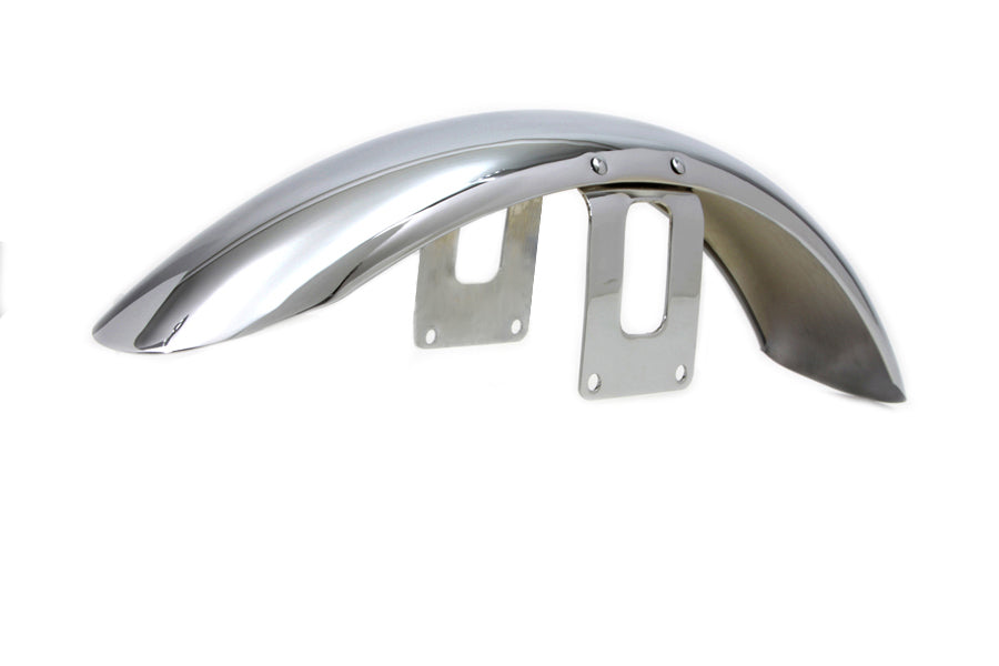 HARLEY Front Fender Narrow Chrome fits 1974-1990 XLH, 1974-1984 FX, 1984-1994 FXR, 1986-1990 XLX,