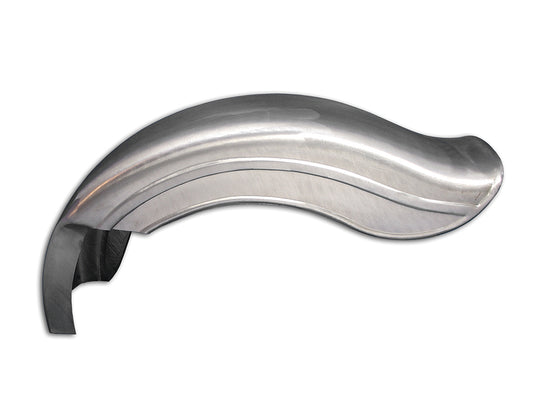 HARLEY Rear Fender Bobbed with Left Cutout Fits 0- Custom, application for rigid frame