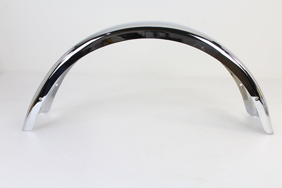 HARLEY Chrome Flat Fender 6 inch Wide fits 0- Custom, for a 16 wheel"