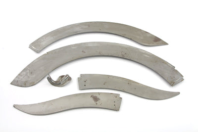 HARLEY Rear Fender Skirt Set fits 1936-1952 WL, 1936-1954 EL, 1936-1948 U, 1941-1954 FL,