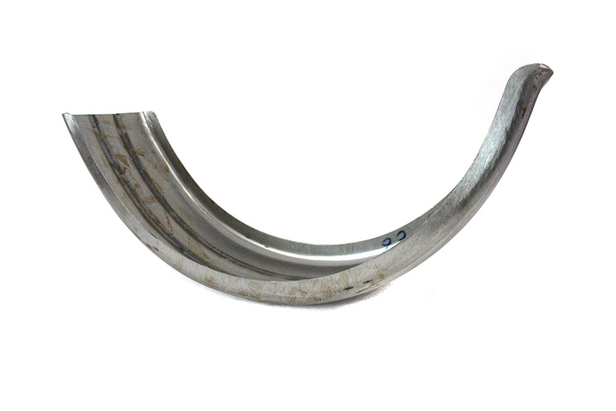 HARLEY Rear Fender Flat Bobbed Raw fits 0- Custom, application