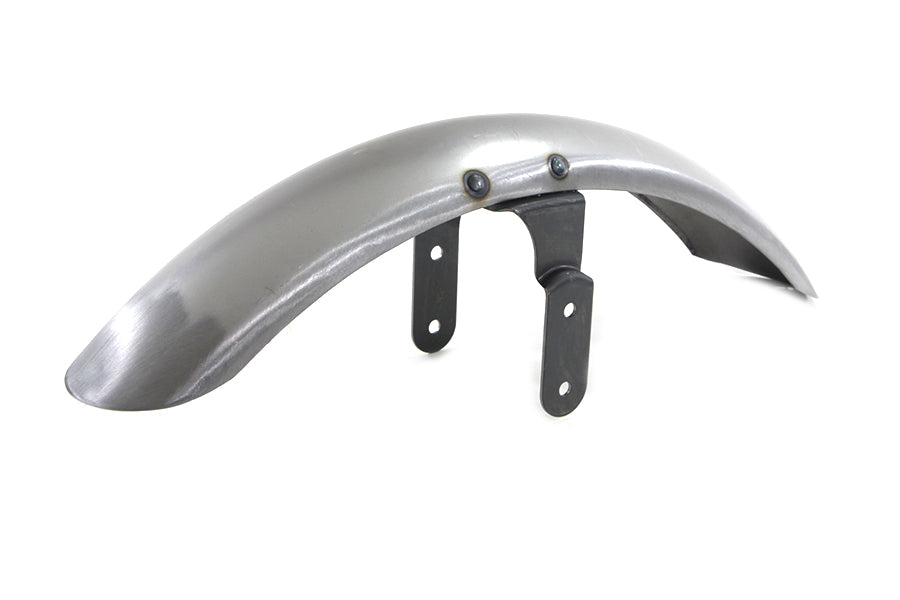 HARLEY Front Fender Raw Steel fits 2008-UP FXCWC, with 49mm fork