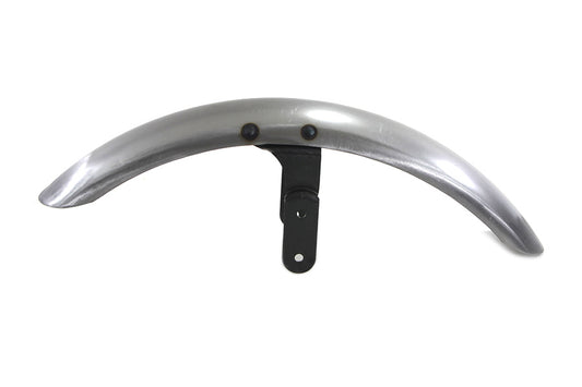 HARLEY Front Fender Raw Steel Fits 2008-UP FXCWC, with 49mm fork