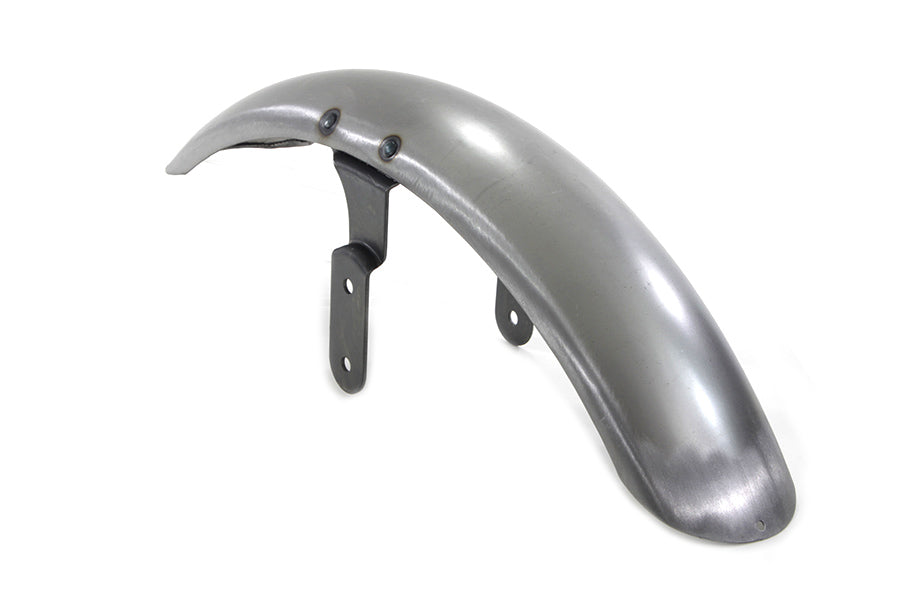 HARLEY Front Fender Raw Steel fits 2008-UP FXCWC, with 49mm fork