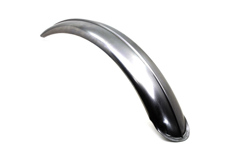 HARLEY 4 inch Ribbed Front Fender Raw fits 0- All, models