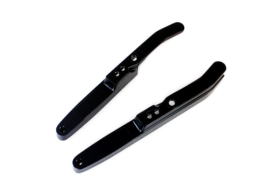 HARLEY Replica Rear Fender Strut Set Black fits 1982-1986 FXR, 1982-1986 FXR, 1983-1991 FXRT, 1983-1991 FXRT,