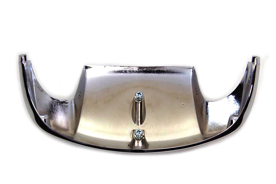 HARLEY Chrome and Black Front Fender Tip inch1200 inch fits 1959-1980 FL,