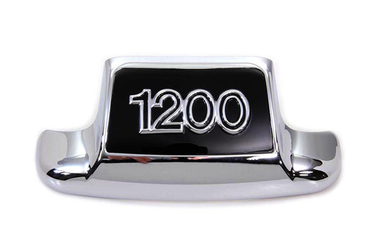 HARLEY Chrome and Black Rear Fender Tip inch1200 inch fits 1978-1979 FL,