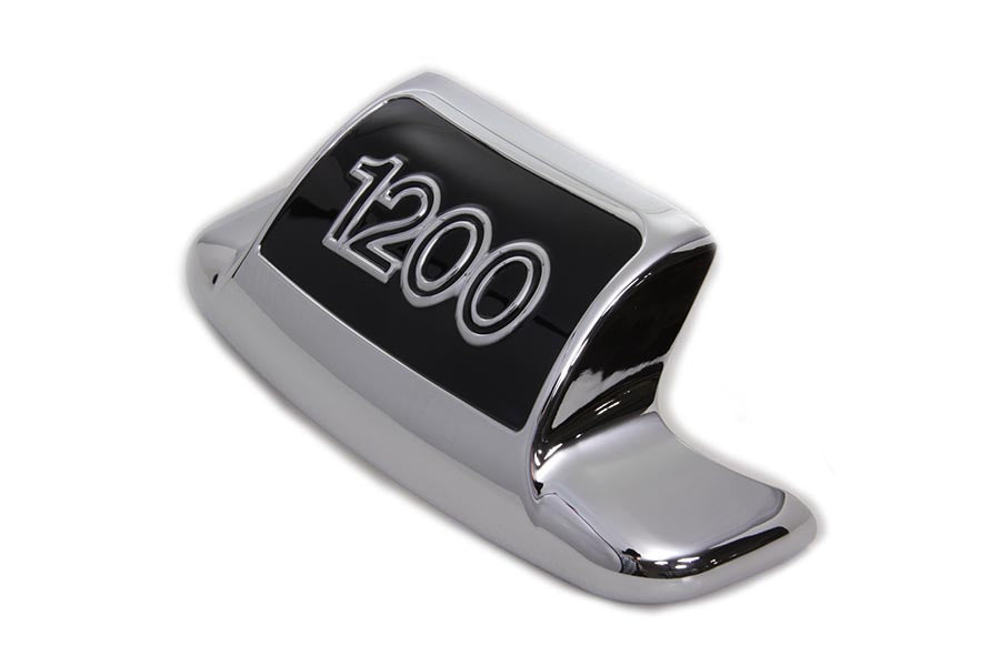 HARLEY Chrome and Black Rear Fender Tip inch1200 inch fits 1978-1979 FL,