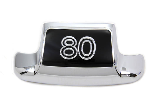 HARLEY Chrome Rear Fender Tip inch80 inch with Inlay fits 1980-1984 FL,