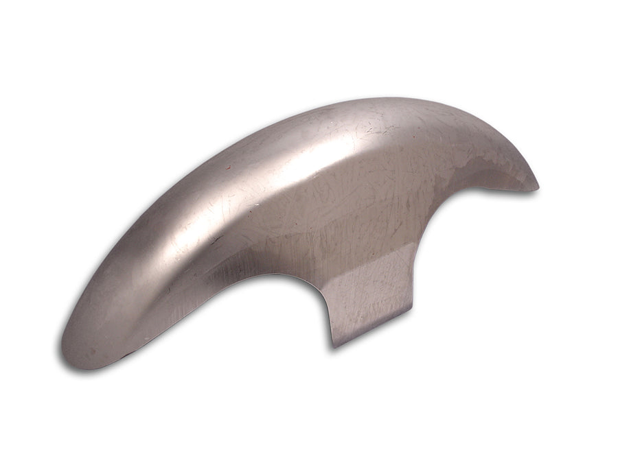 HARLEY Front Fender Gunfire Raw Steel fits 0- Custom, application for 21 wheel"