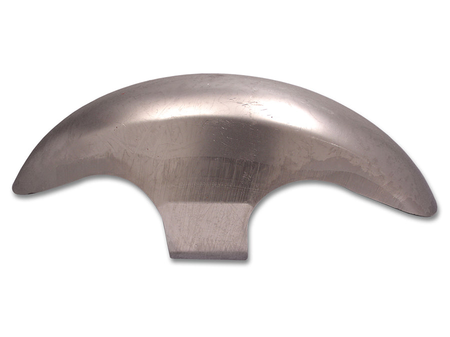 HARLEY Front Fender Gunfire Raw Steel fits 0- Custom, application for 21 wheel"