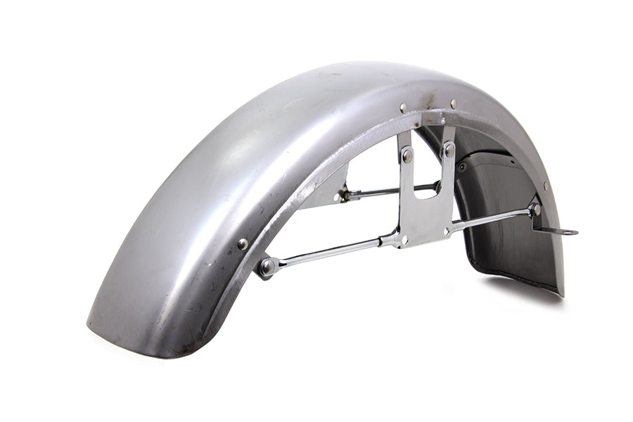 HARLEY Replica Front Fender Raw Steel fits 1973-1984 FX, 1982-1984 FXR, 1985-1994 FXR, 1973-1989 XL,